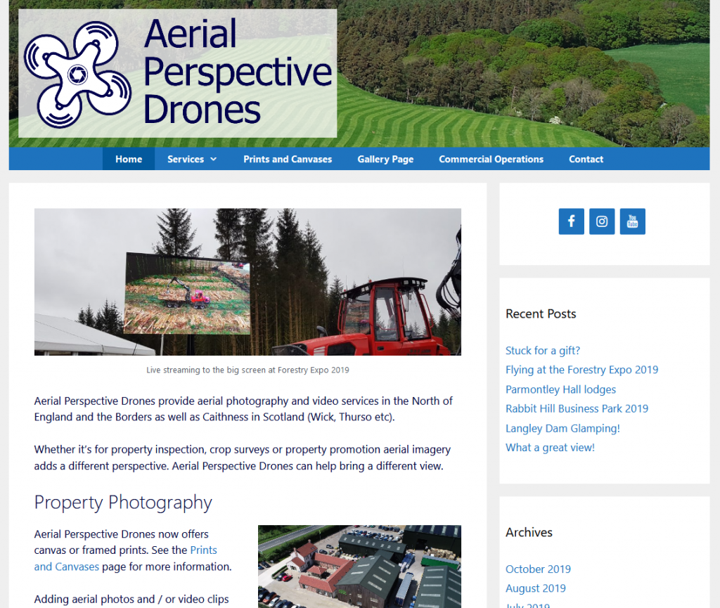 Aerial Perspective Drones – Aerial Photography and Video in the North of England
